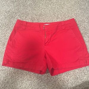 Red New York and Company Red Shorts